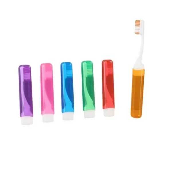 Customized Lightweight Plastic Folding Toothbrush