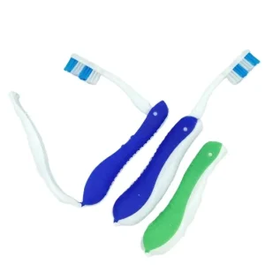 Customized Portable Reusable Folding Toothbrush
