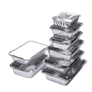 Disposable Aluminum Foil Foot Container