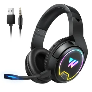 Gaming Headset Wireless Luminous Surround