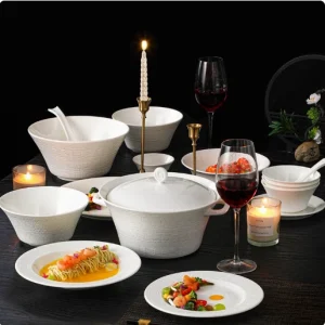 Elegant Minimalist Design Ceramic Tableware