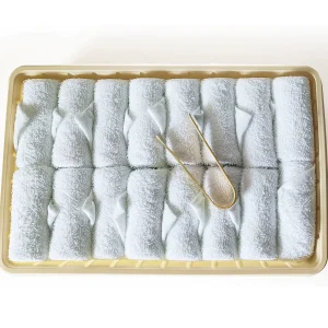 Disposable Cotton Towels Airlines Hot