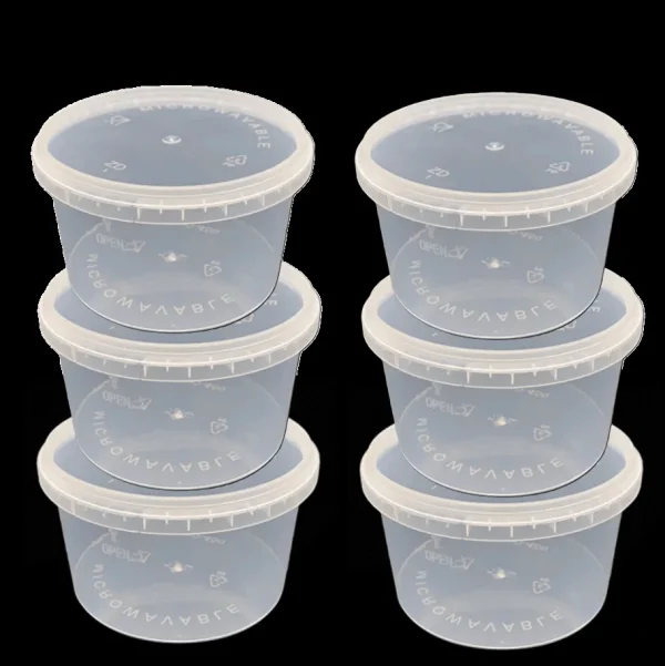 Lightweight 500ml Ice Cream container