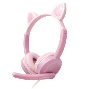 Pink Wired Cute Cat Ear