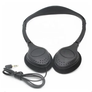 Reusable Headset Wired Disposable Headphones