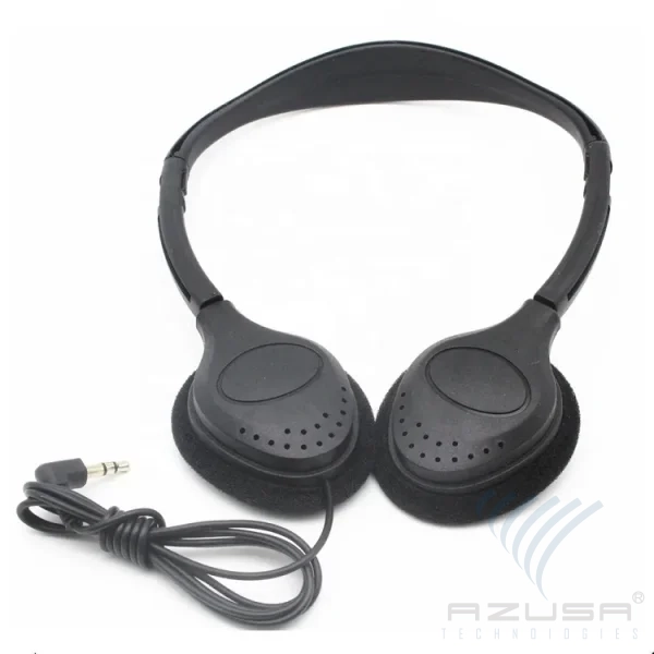 Reusable Headset Wired Disposable Headphones